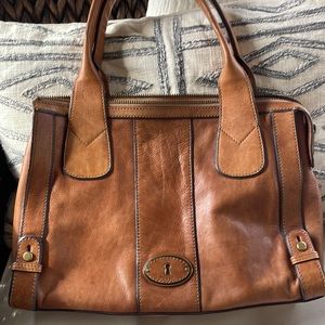 Fossil VINTAGE Reissue VRI leather satchel purse